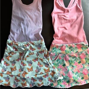 Kids Butterfly and Pineapple Matching Set